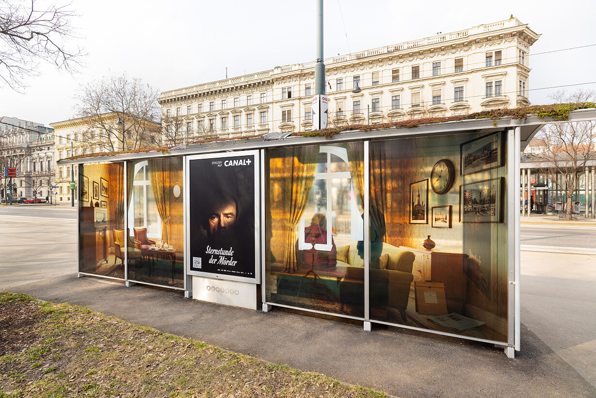 OOH-Aktion zu „Sternstunde der Mörder“