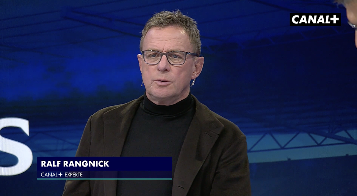 Ralf Rangnick analysiert das Spiel