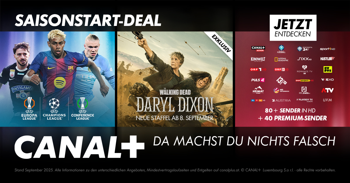 Mit CANAL+ machst Du nichts falsch